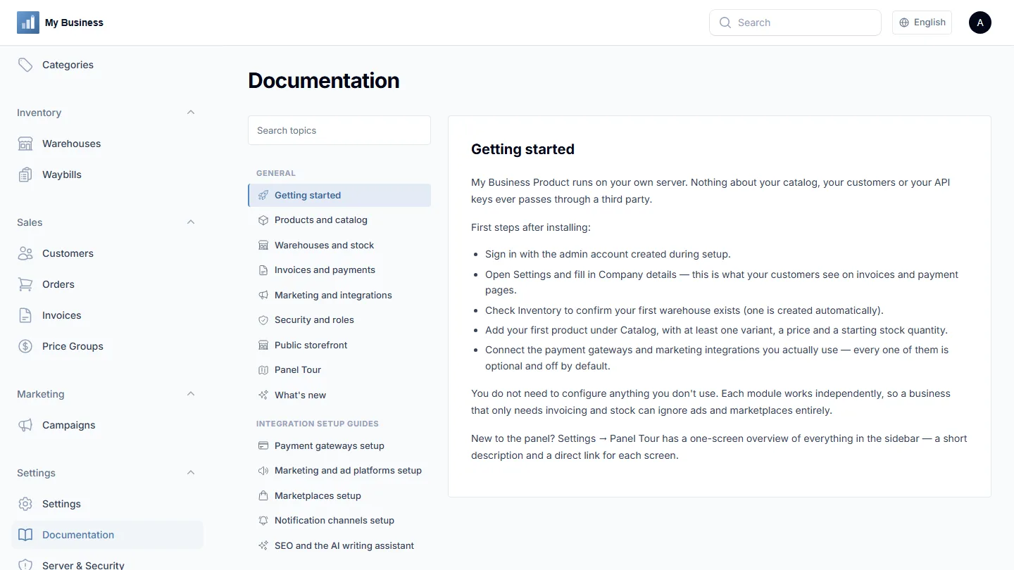 Documentation