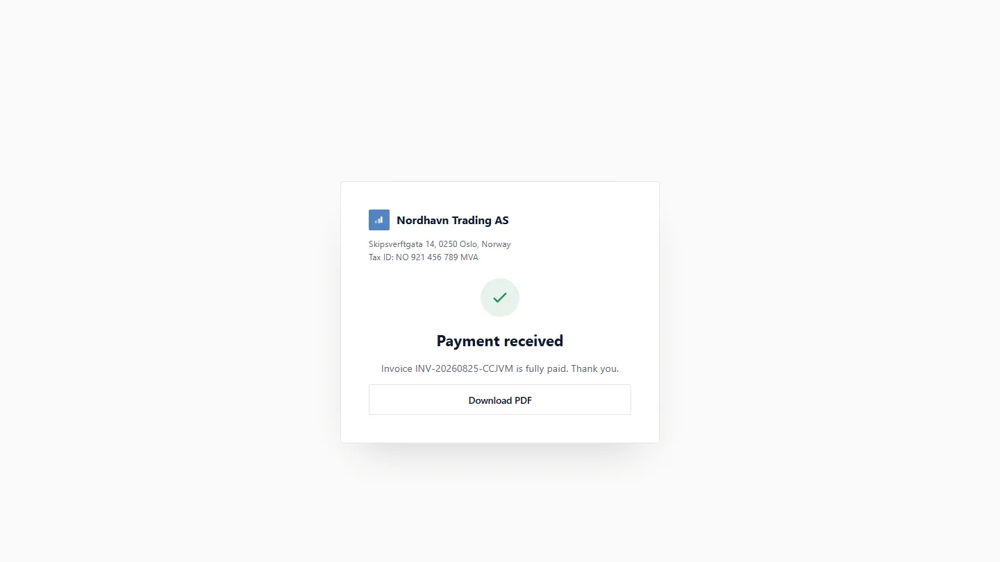 Payment